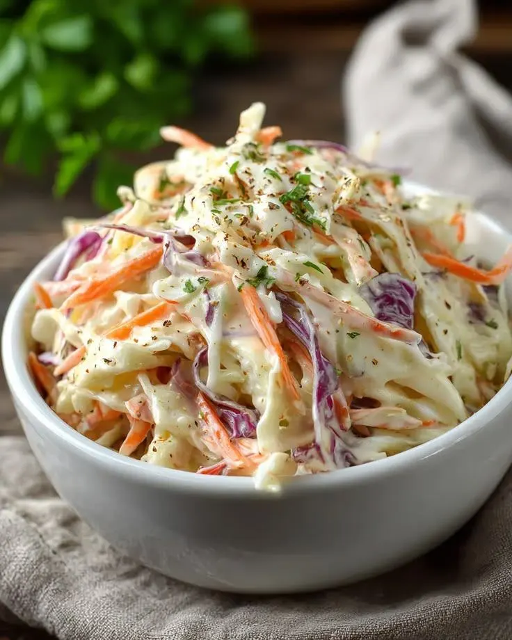Classic Creamy Coleslaw